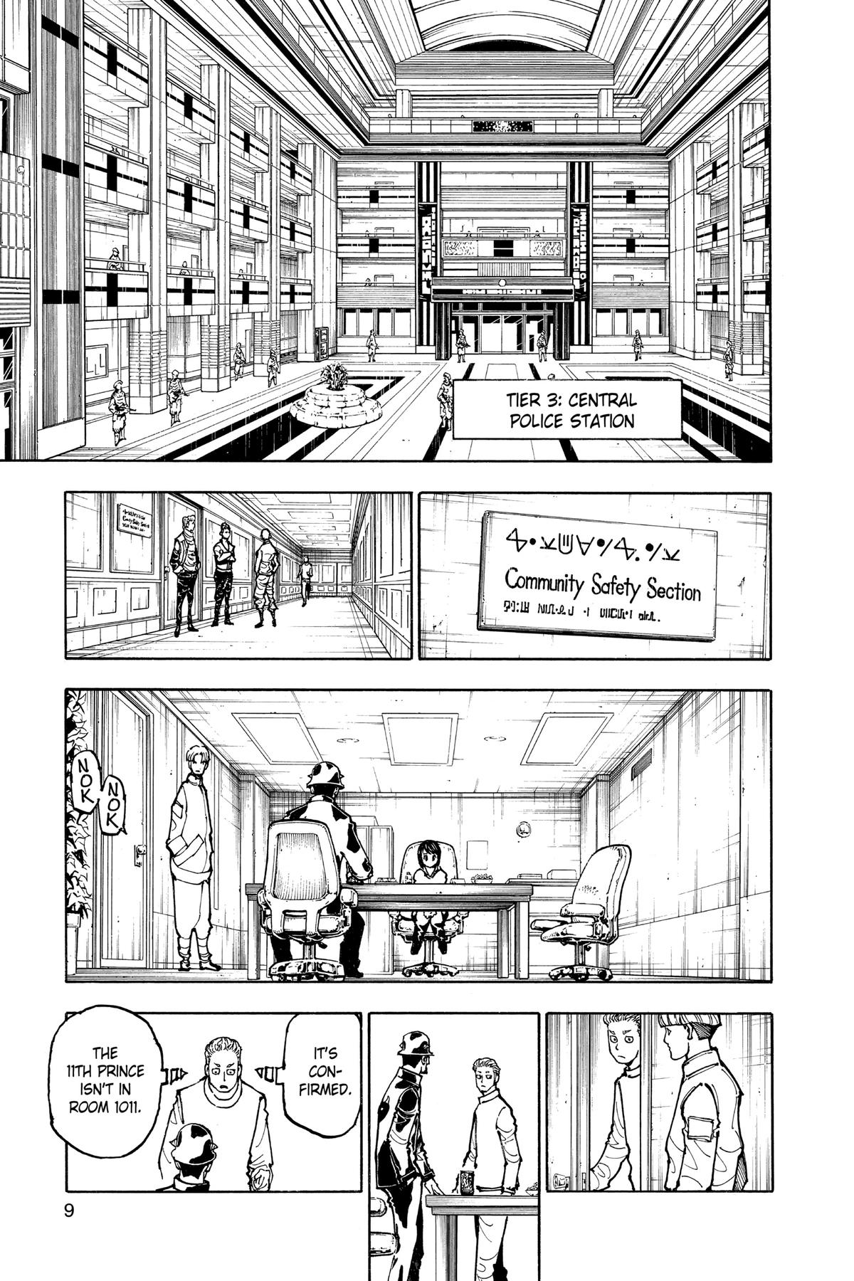 Hunter x Hunter Chapter 381 — page 9
