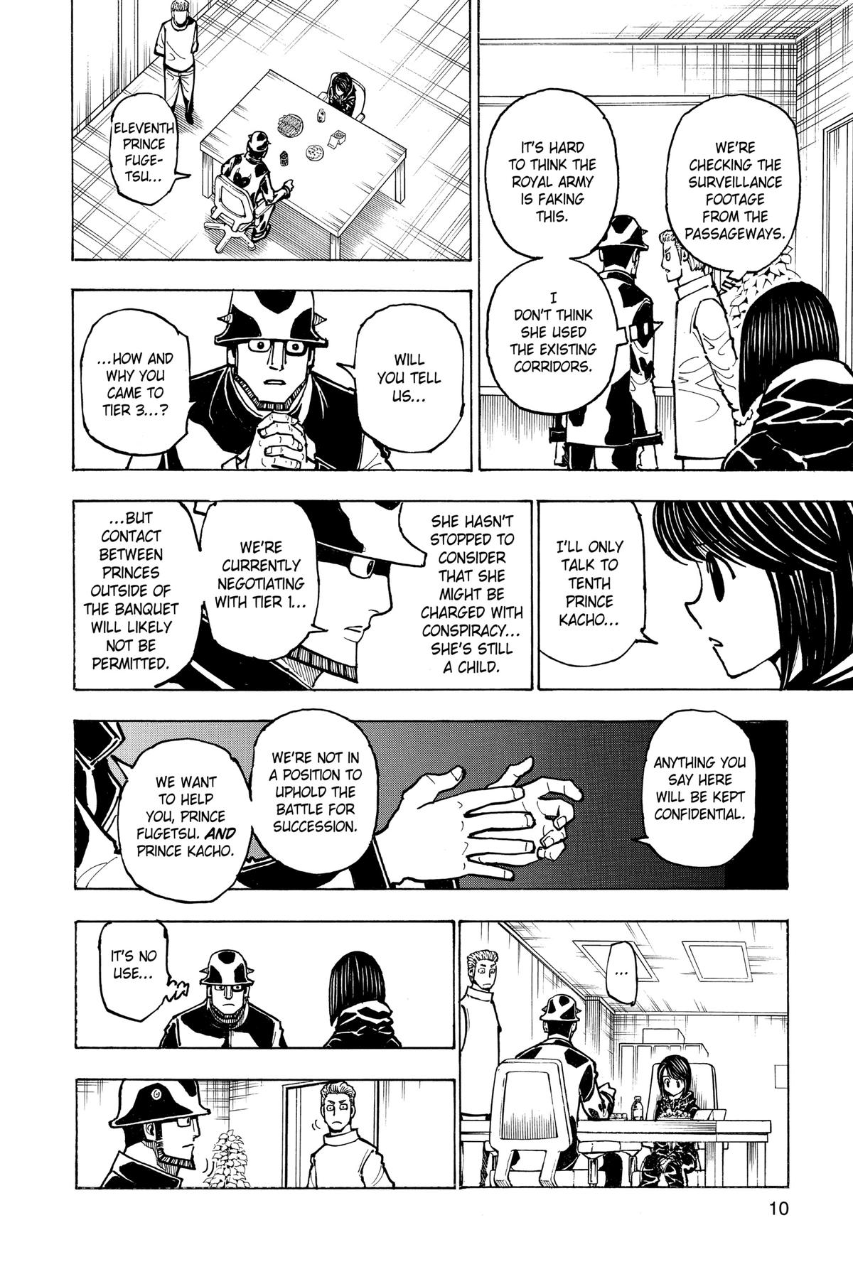 Hunter x Hunter Chapter 381 — page 10