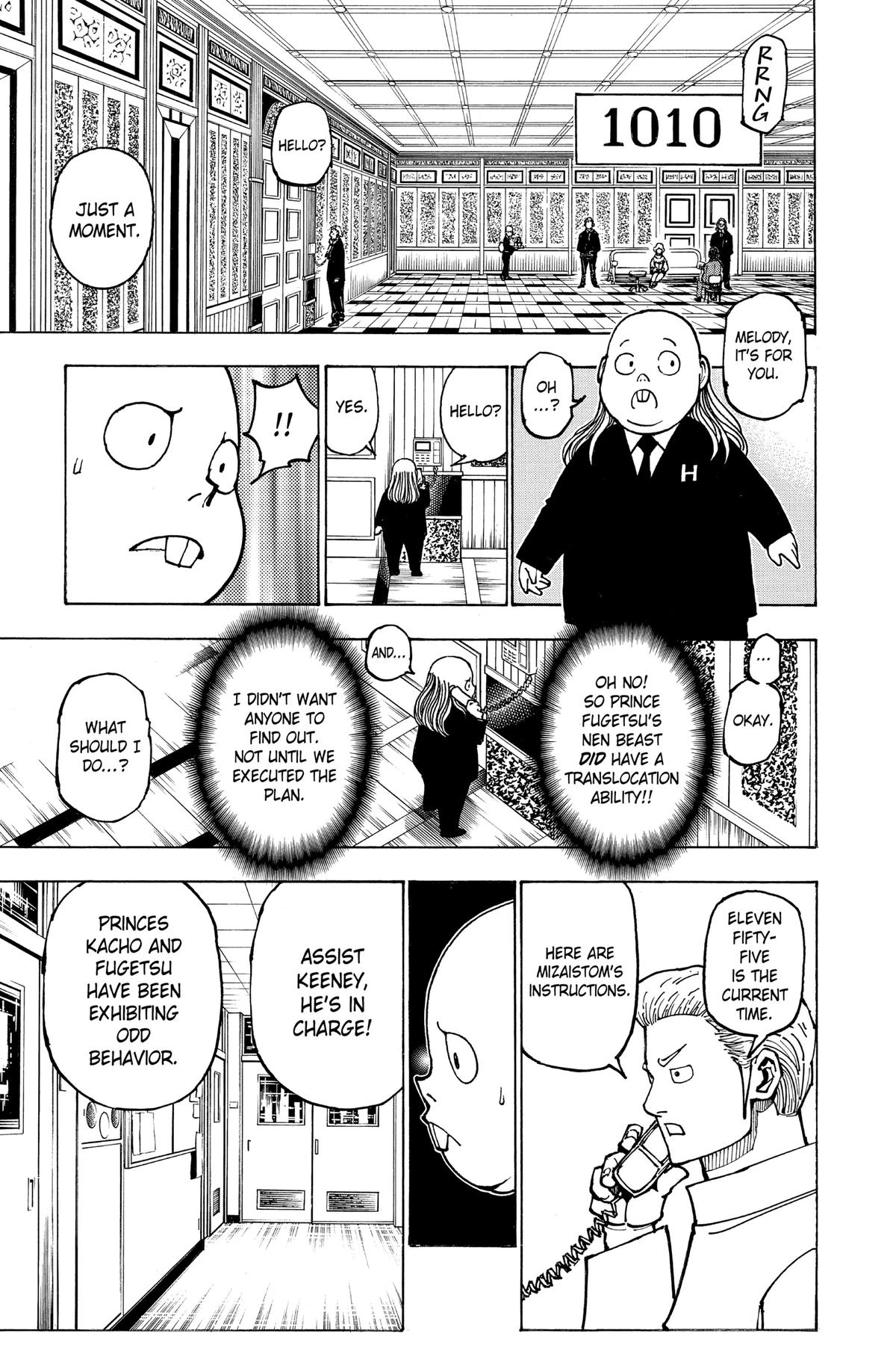 Hunter x Hunter Chapter 381 — page 11