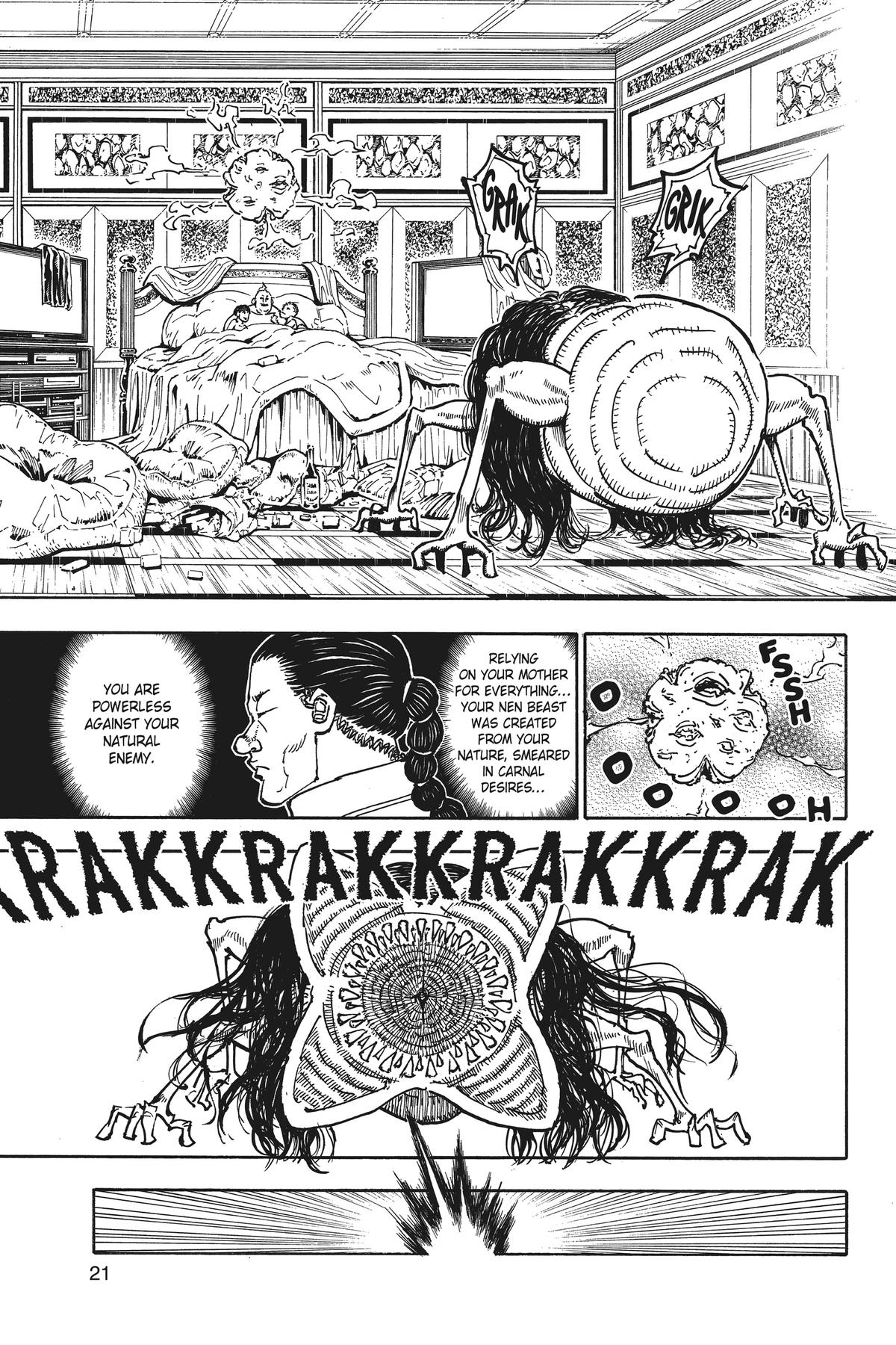 Hunter x Hunter Chapter 381 — page 21