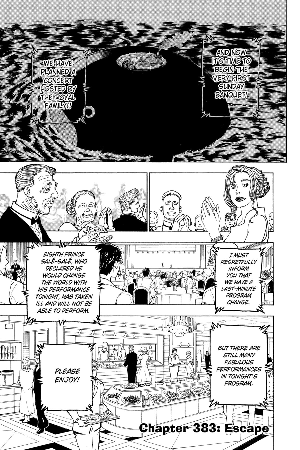 Hunter x Hunter Chapter 383 — page 1