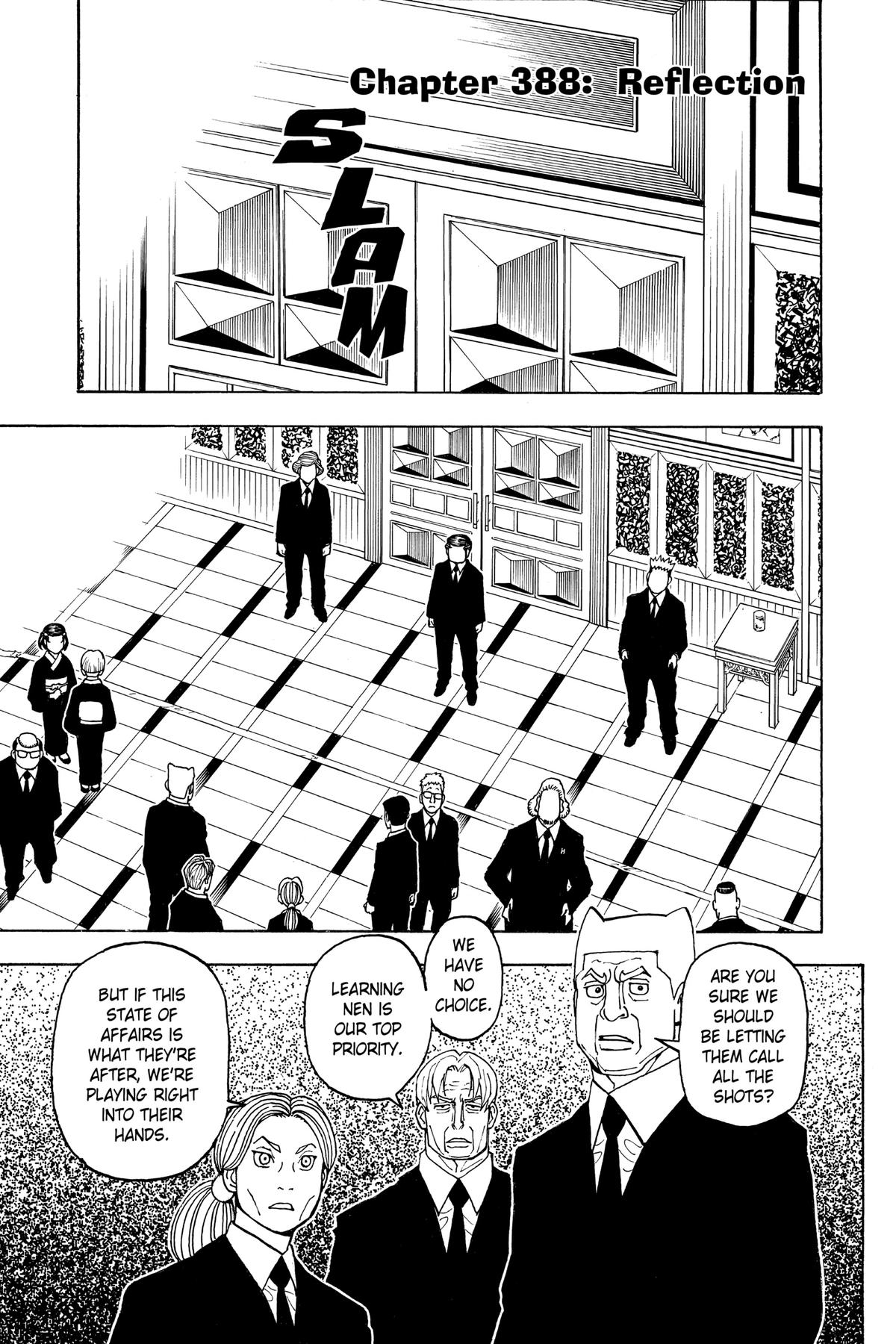 Hunter x Hunter Chapter 388 — page 1