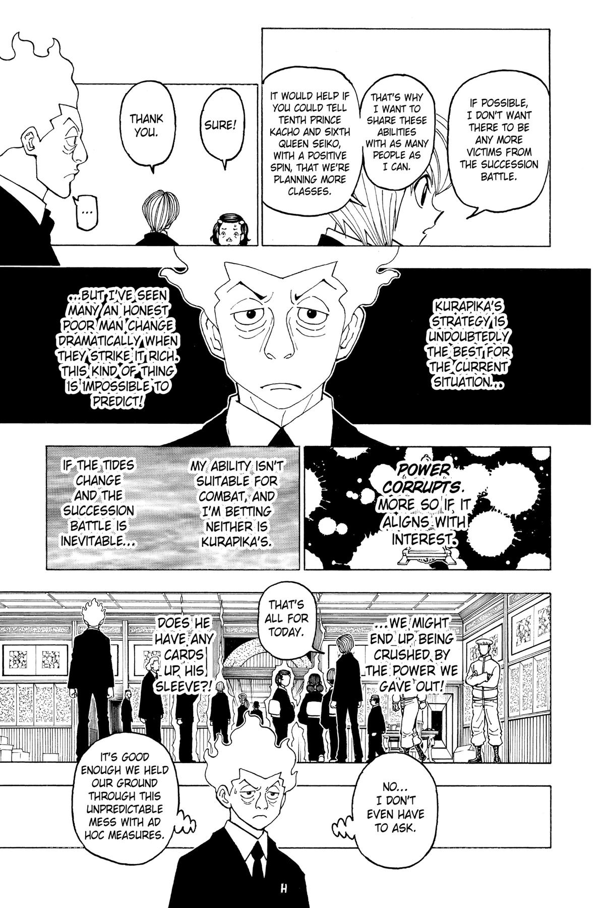 Hunter x Hunter Chapter 388 — page 13