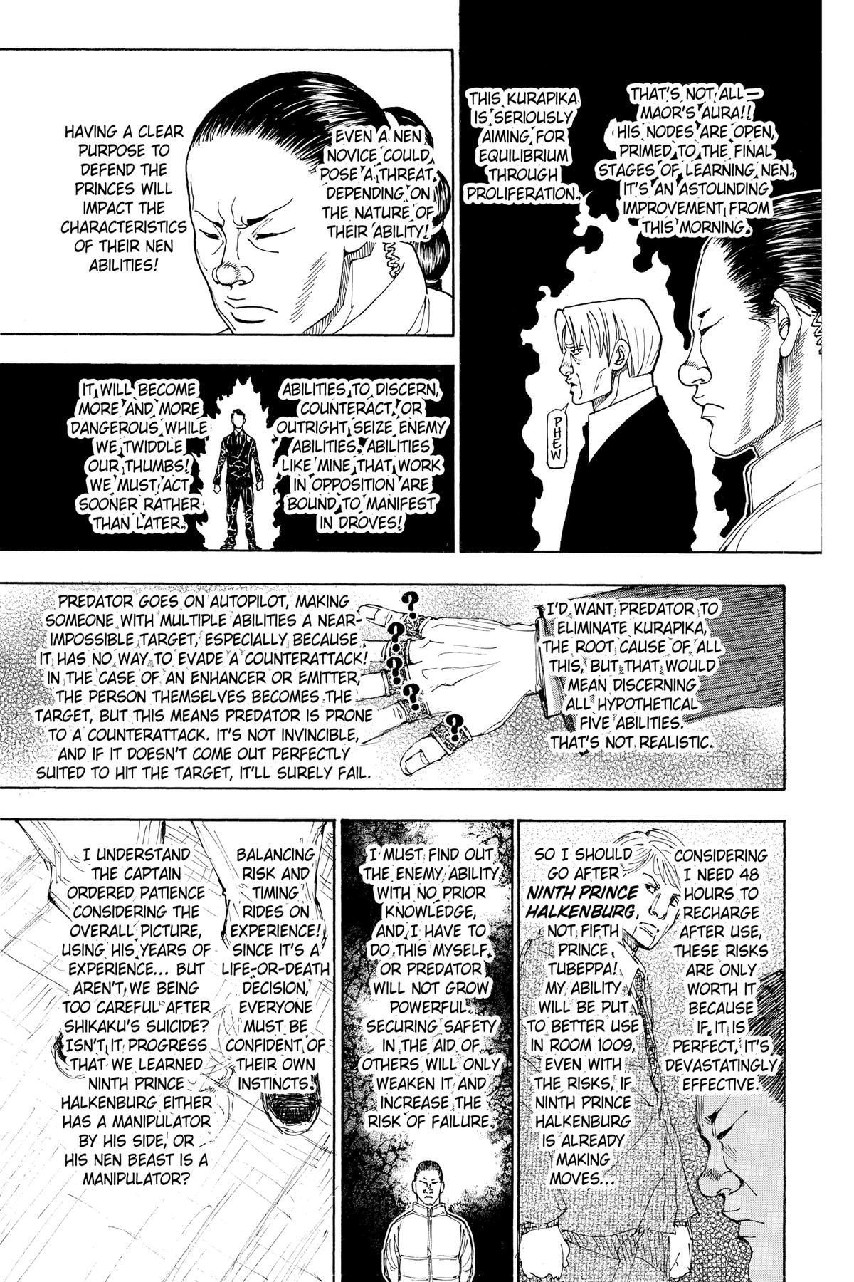 Hunter x Hunter Chapter 388 — page 17