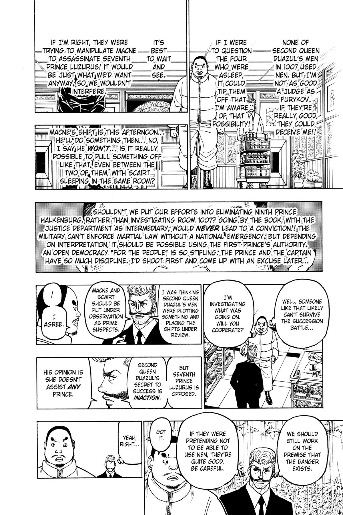 Hunter x Hunter Chapter 389 — page 12
