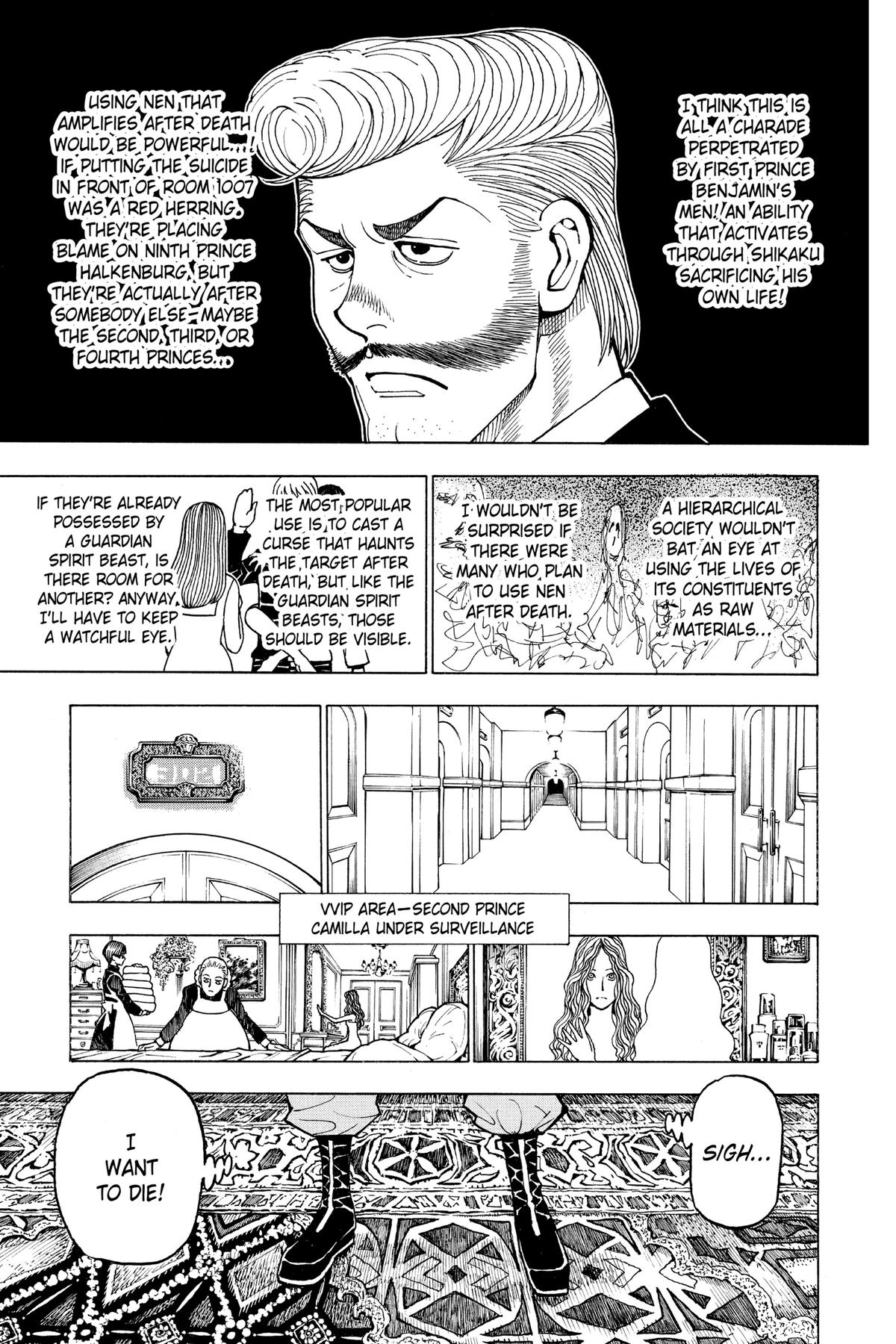 Hunter x Hunter Chapter 389 — page 13