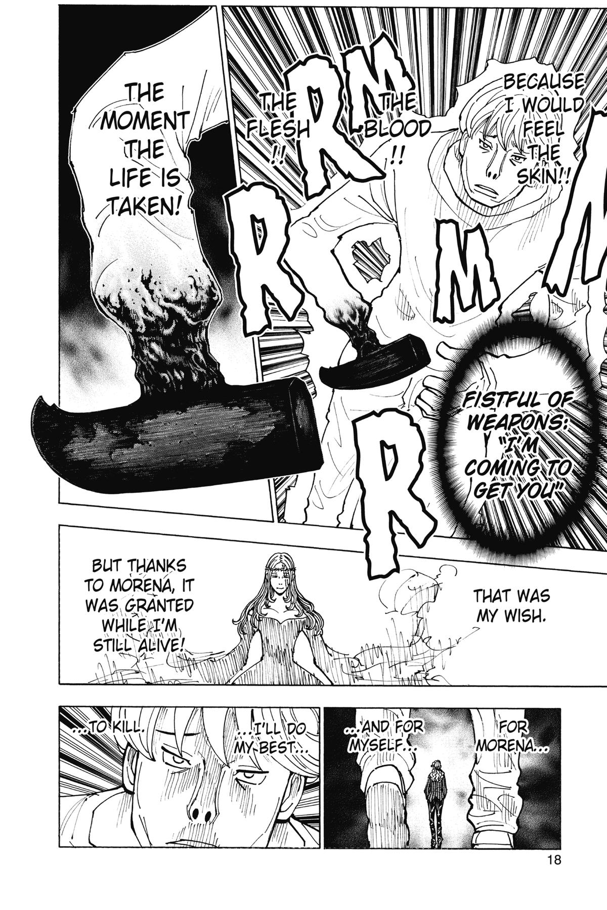 Hunter x Hunter Chapter 391 — page 18