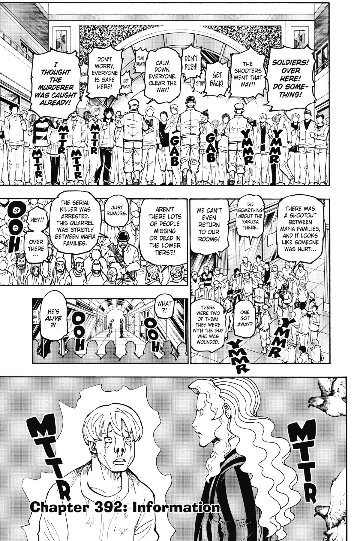 Hunter x Hunter Chapter 392 — page 1