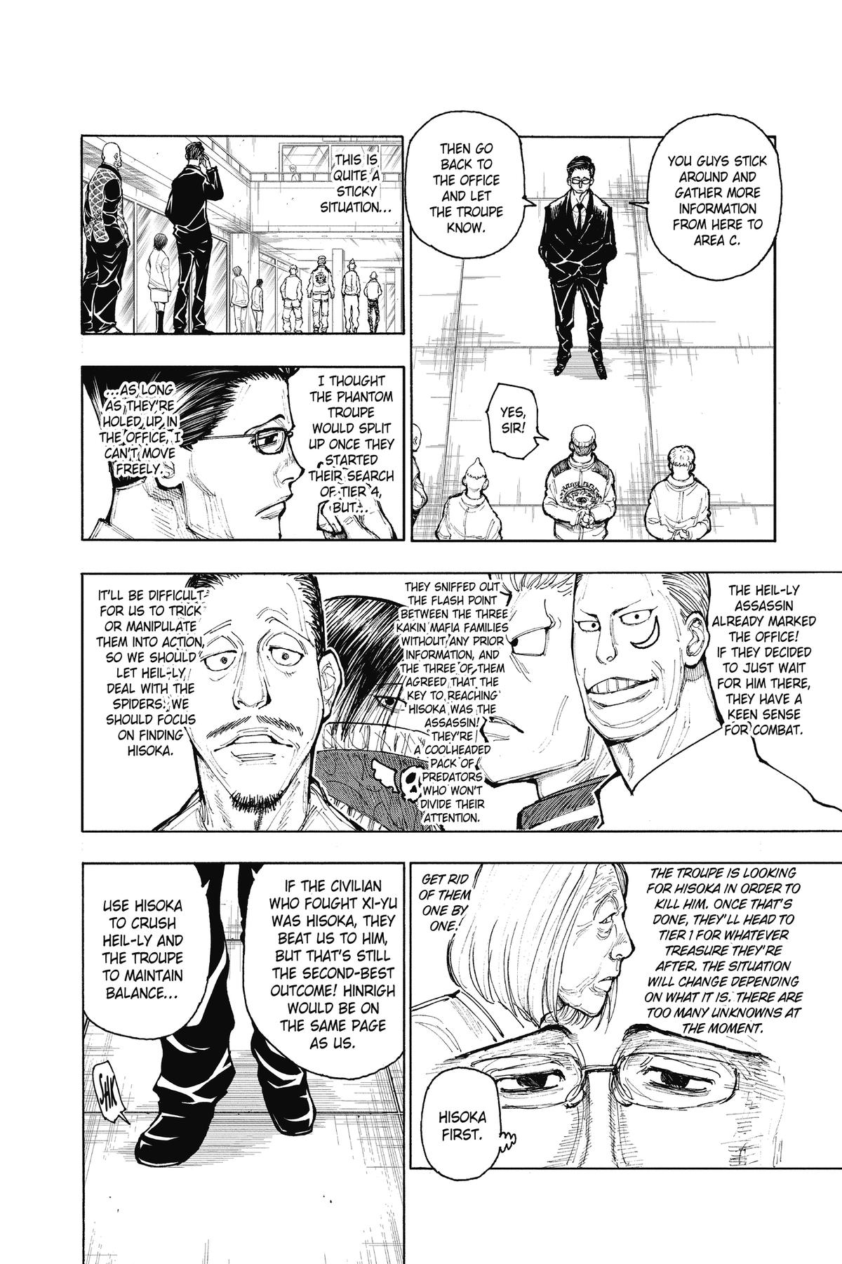 Hunter x Hunter Chapter 392 — page 14