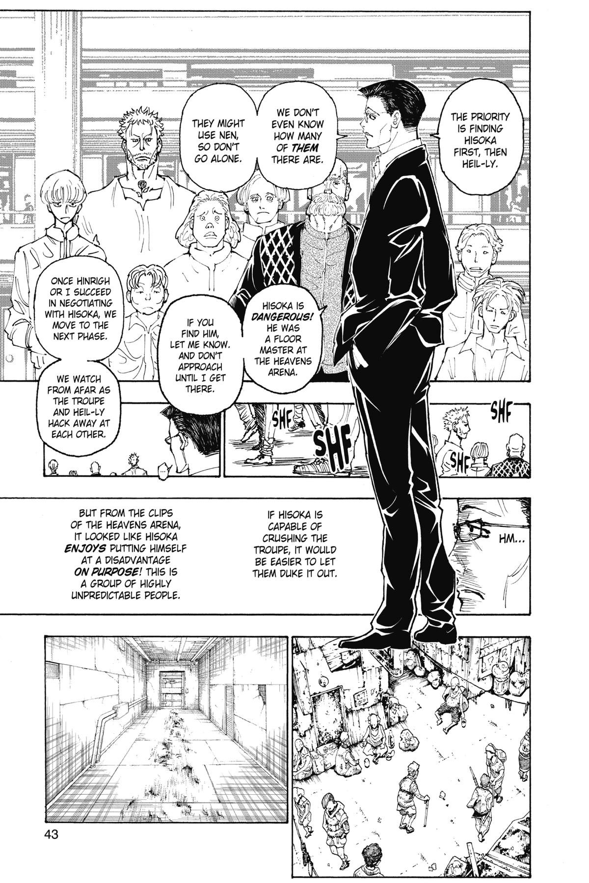 Hunter x Hunter Chapter 392 — page 15