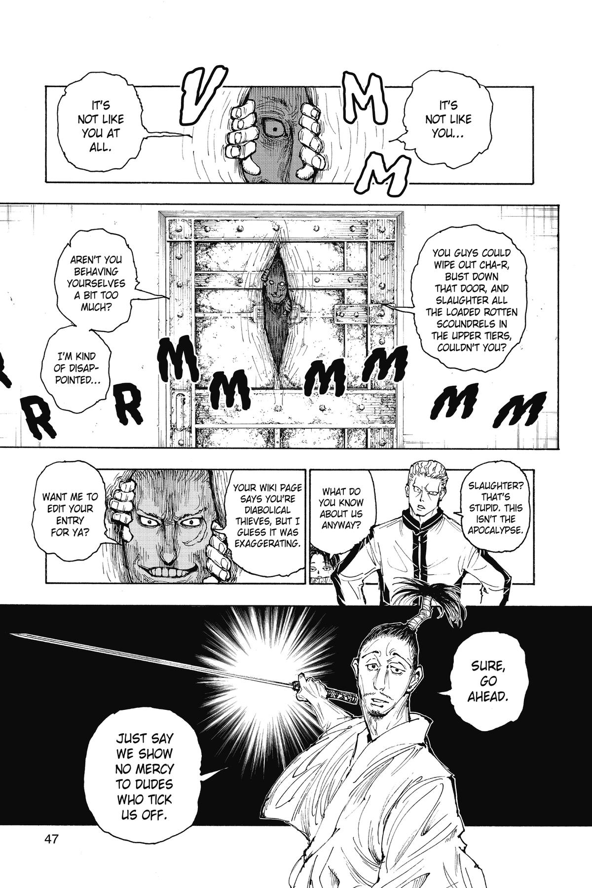 Hunter x Hunter Chapter 392 — page 19