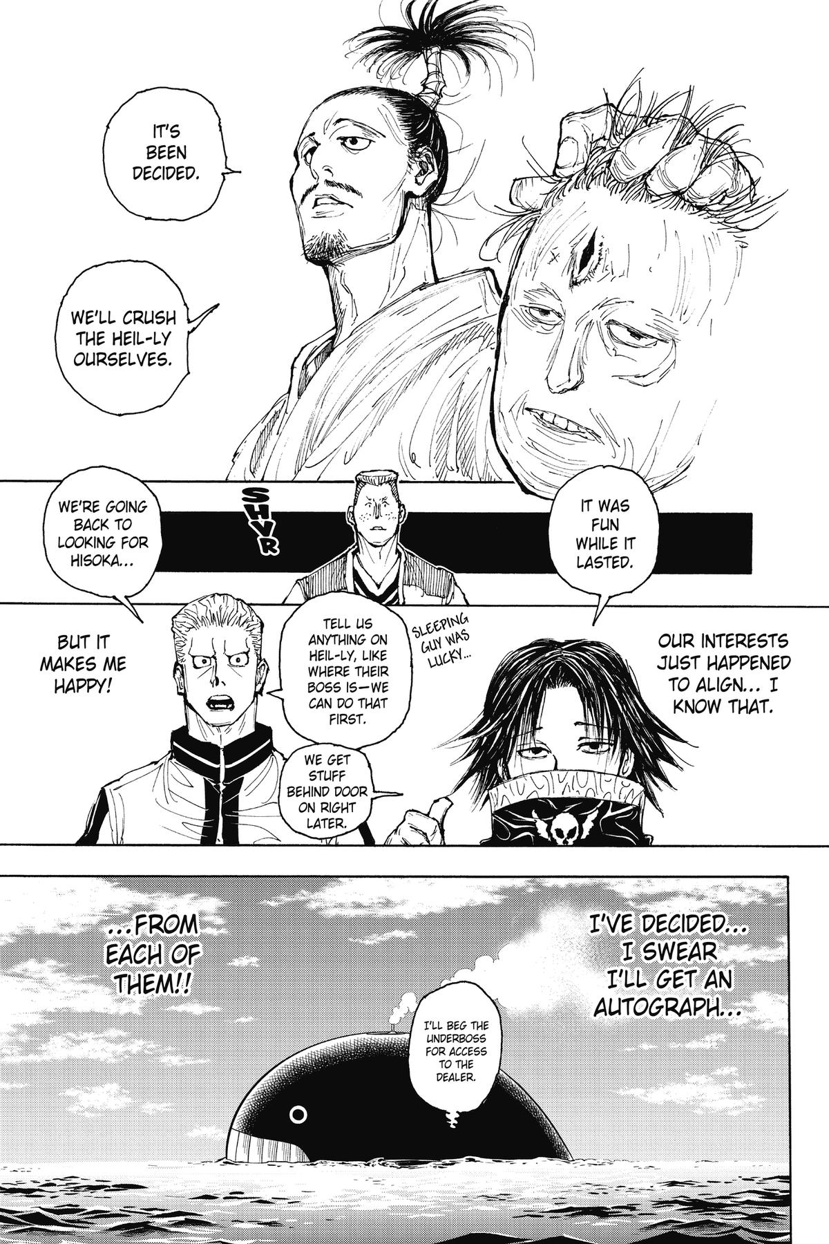 Hunter x Hunter Chapter 393 — page 5