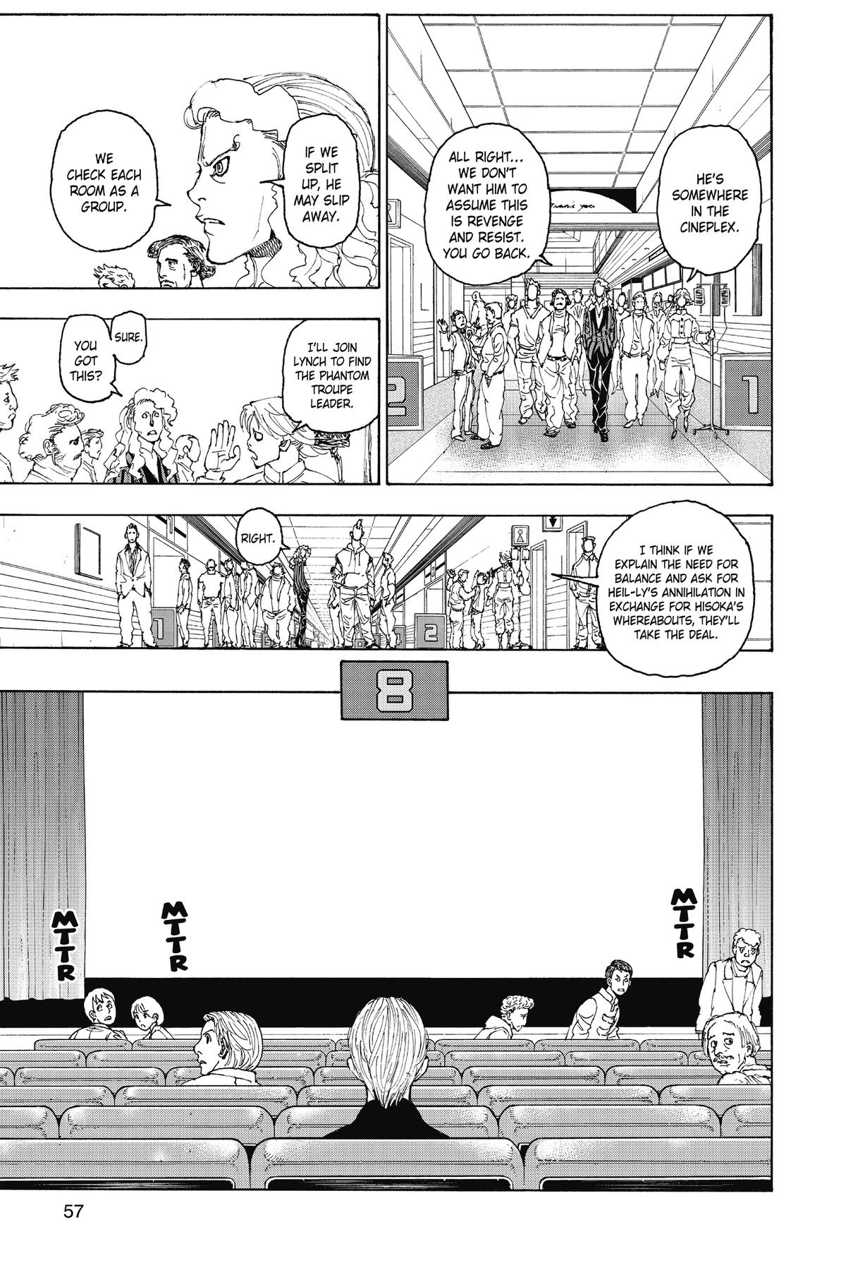 Hunter x Hunter Chapter 393 — page 9