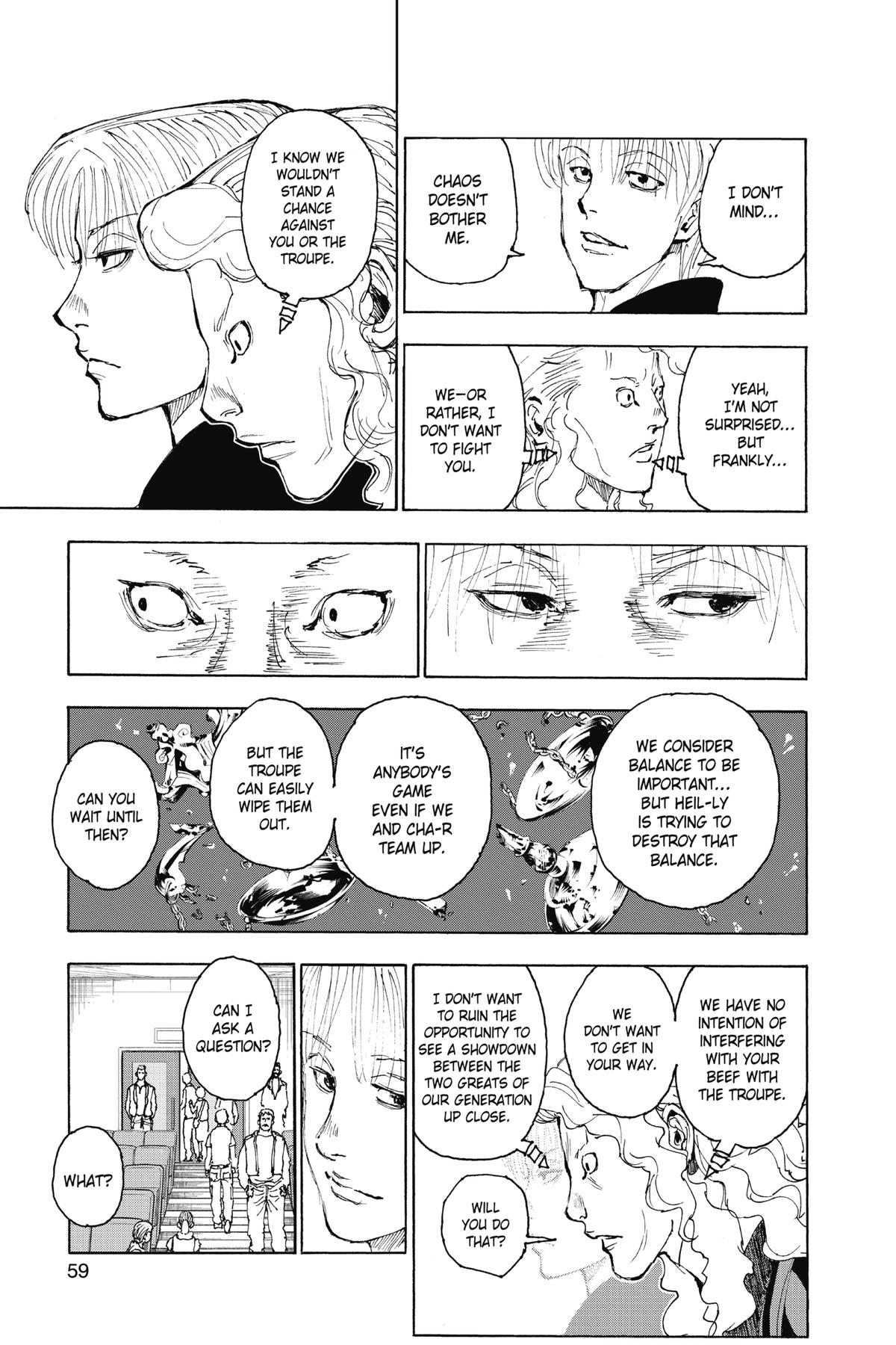 Hunter x Hunter Chapter 393 — page 11