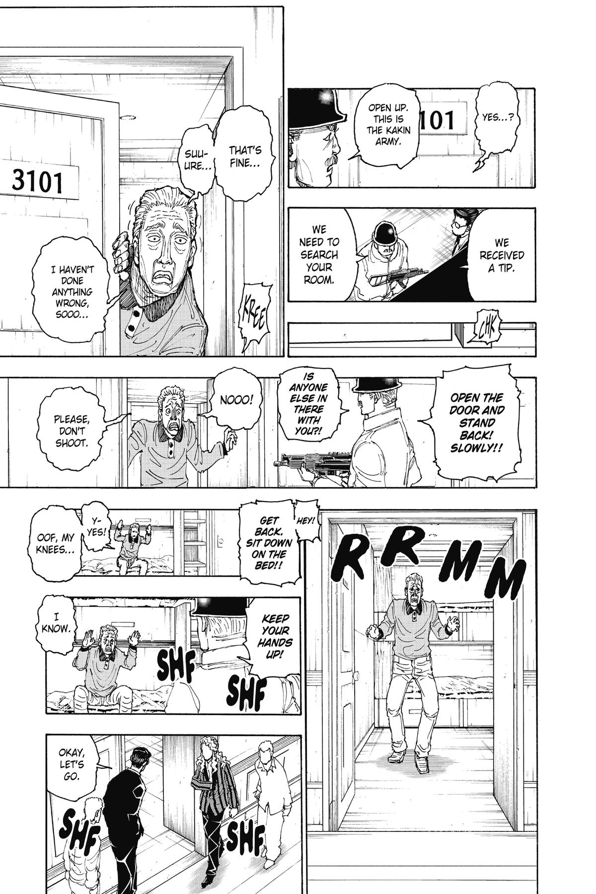 Hunter x Hunter Chapter 393 — page 17