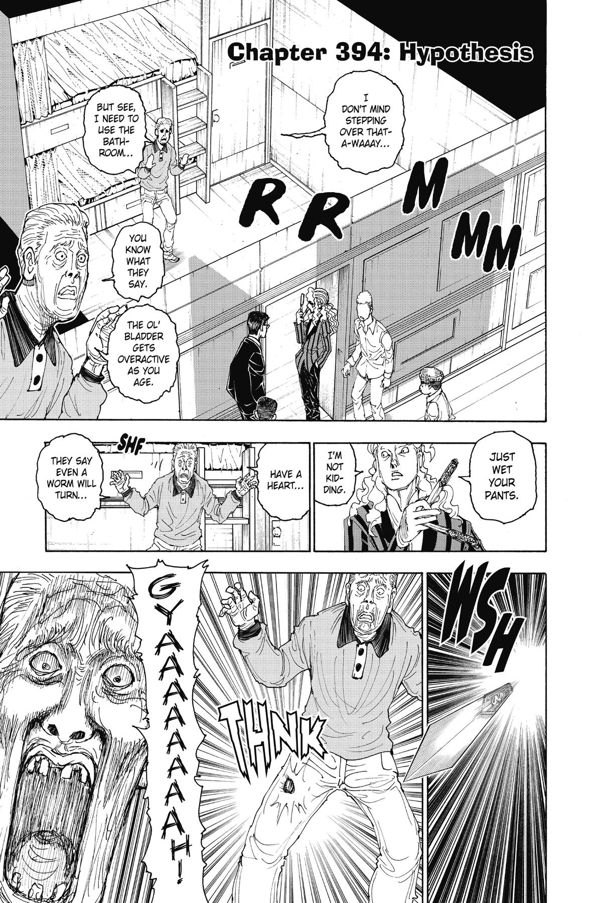 Hunter x Hunter Chapter 394 — page 1