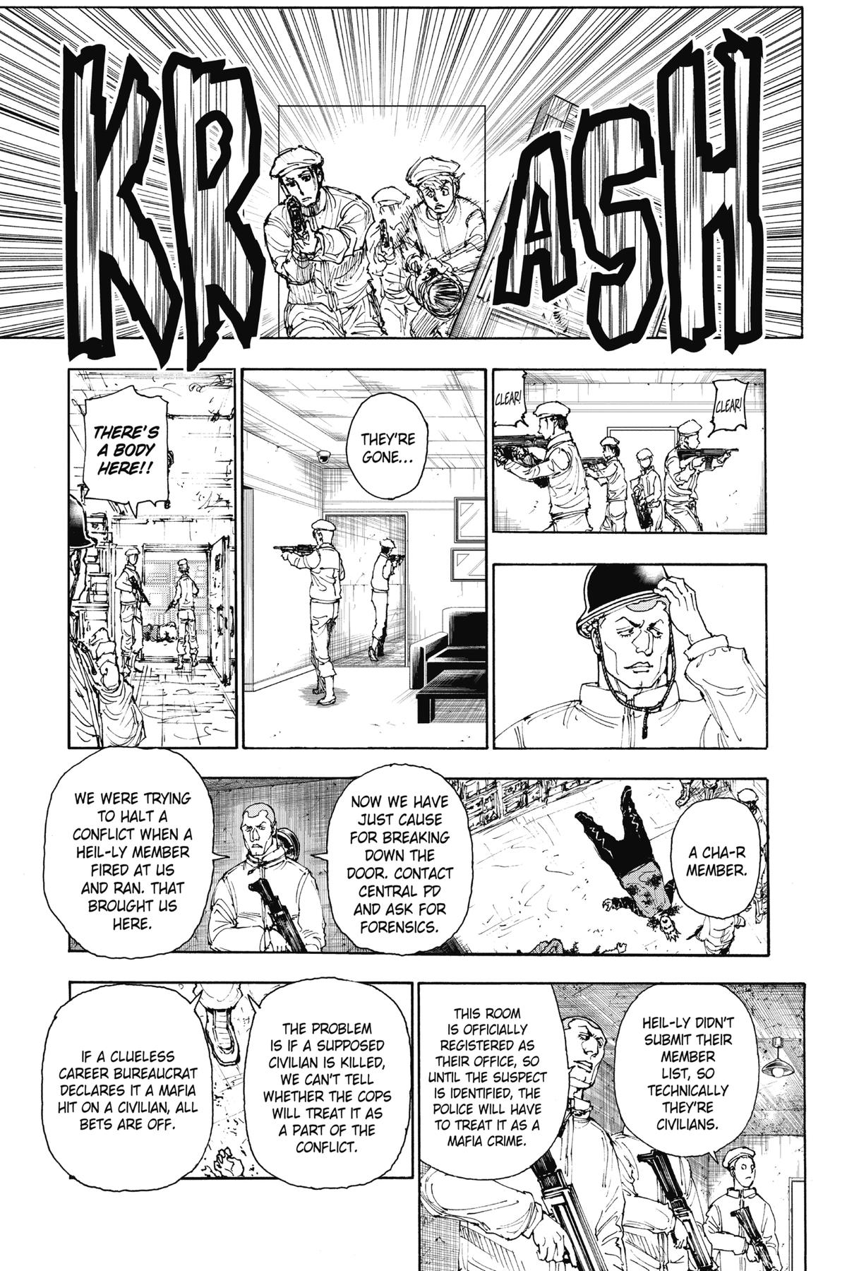 Hunter x Hunter Chapter 394 — page 9