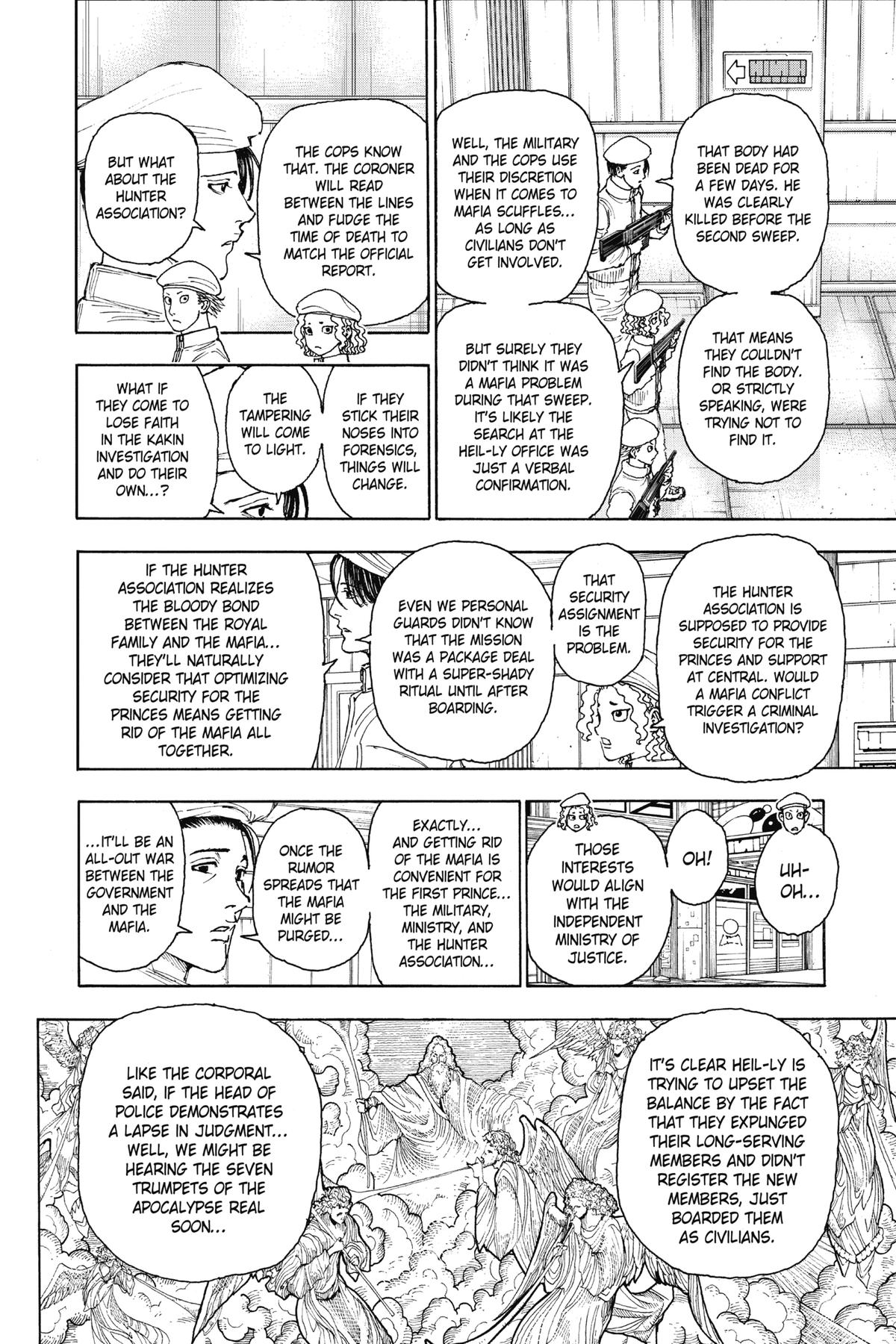 Hunter x Hunter Chapter 394 — page 12