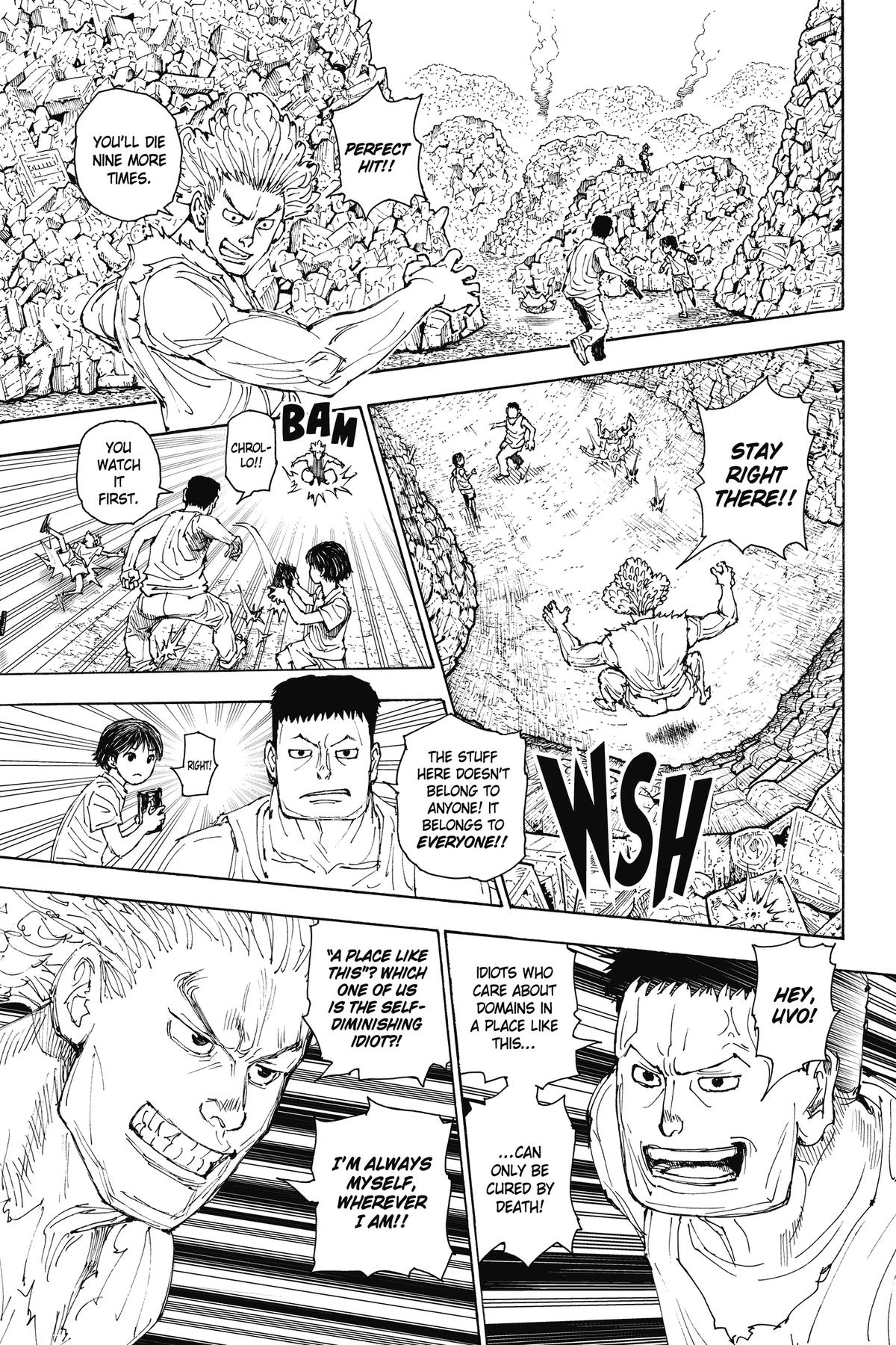 Hunter x Hunter Chapter 395 — page 10
