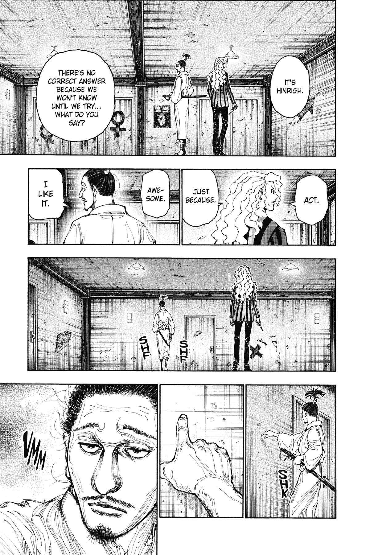 Hunter x Hunter Chapter 398 — page 14