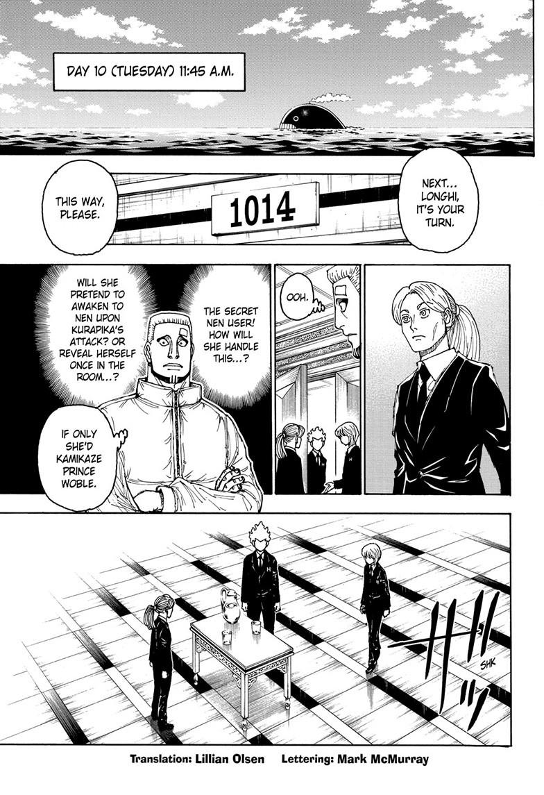 Hunter x Hunter Chapter 401 — page 3