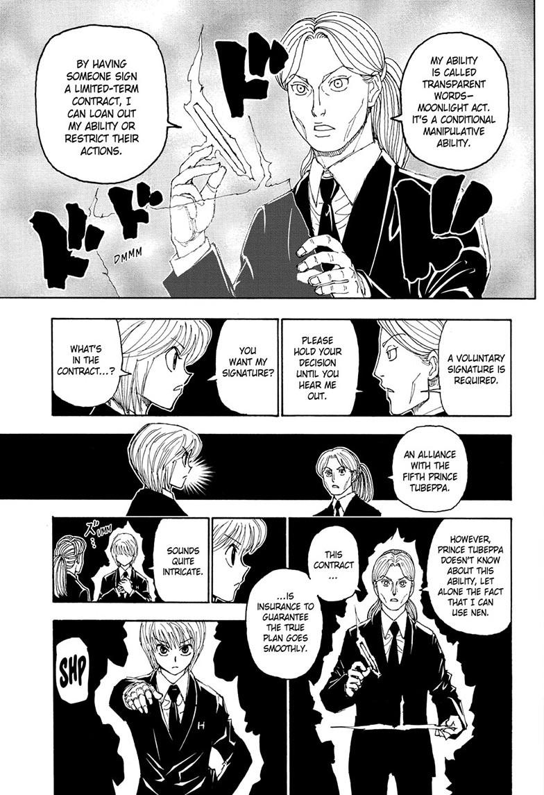 Hunter x Hunter Chapter 401 — page 5