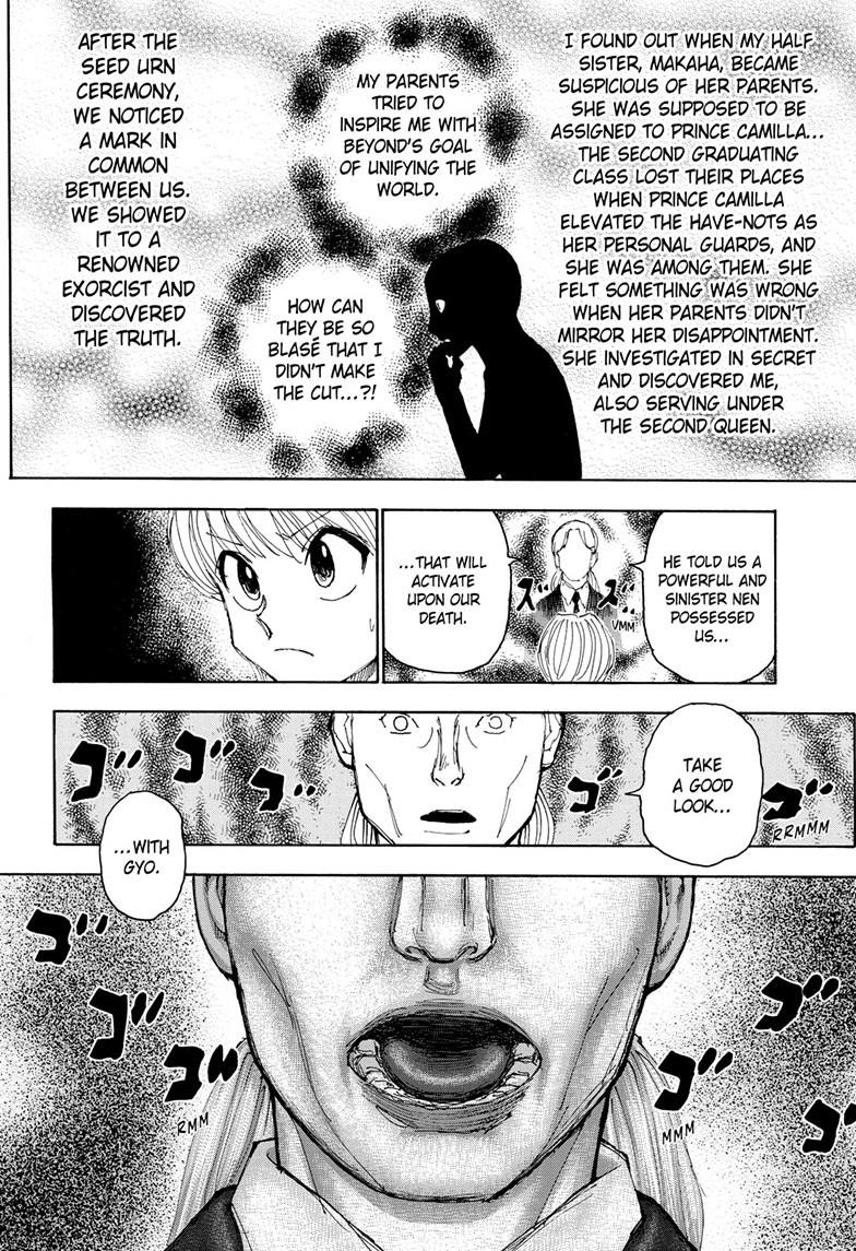 Hunter x Hunter Chapter 401 — page 10