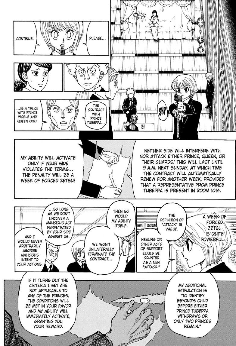 Hunter x Hunter Chapter 401 — page 16