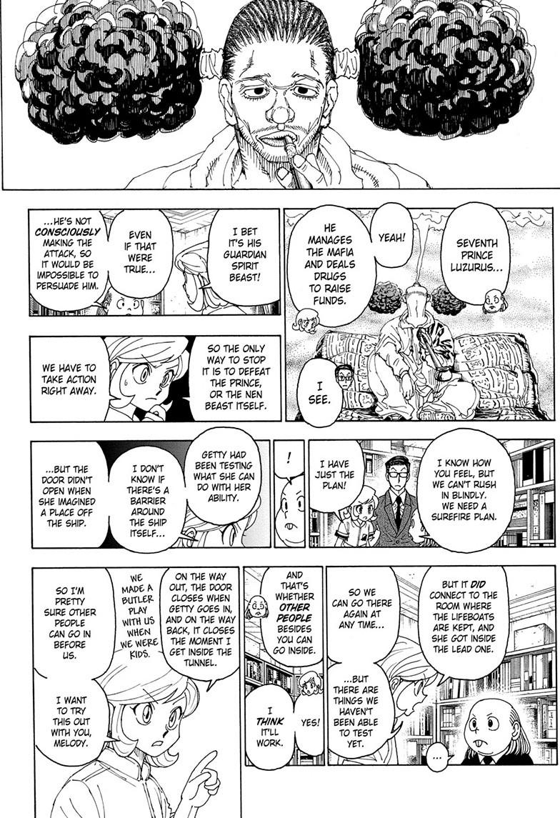 Hunter x Hunter Chapter 402 — page 8