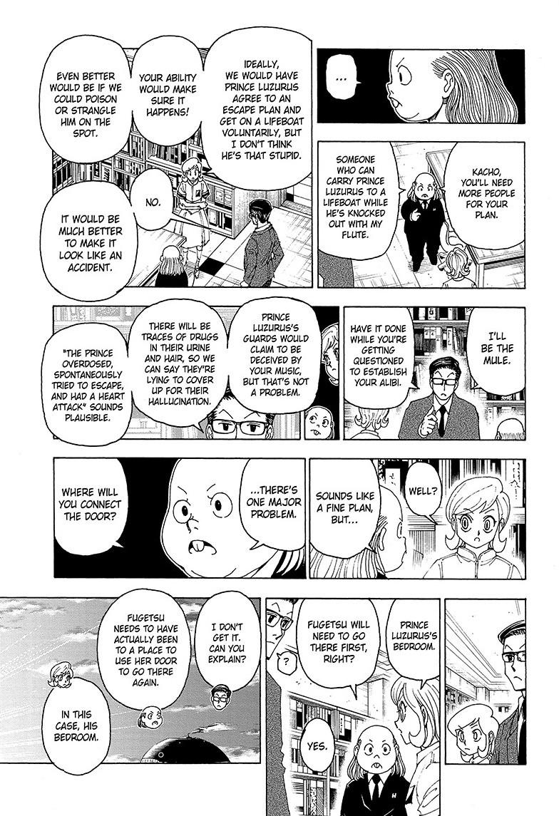 Hunter x Hunter Chapter 402 — page 9