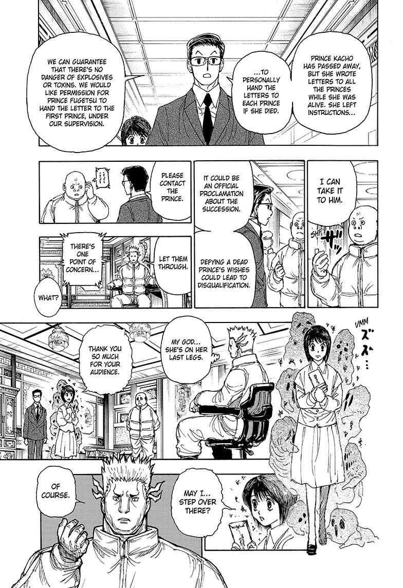 Hunter x Hunter Chapter 402 — page 13