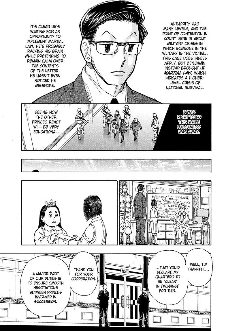 Hunter x Hunter Chapter 402 — page 15