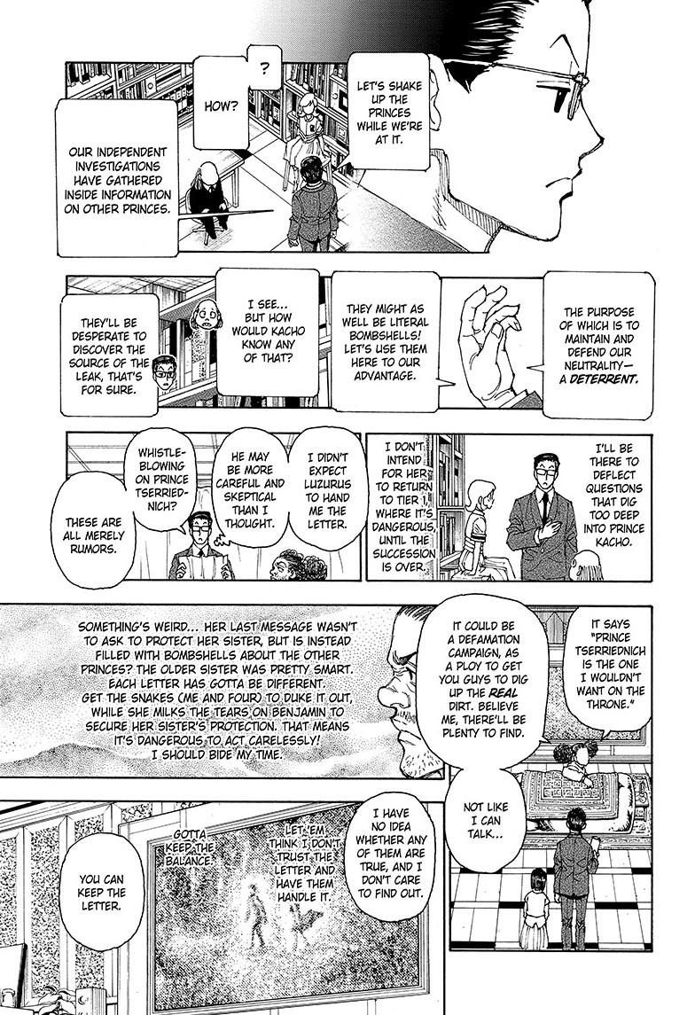 Hunter x Hunter Chapter 402 — page 17