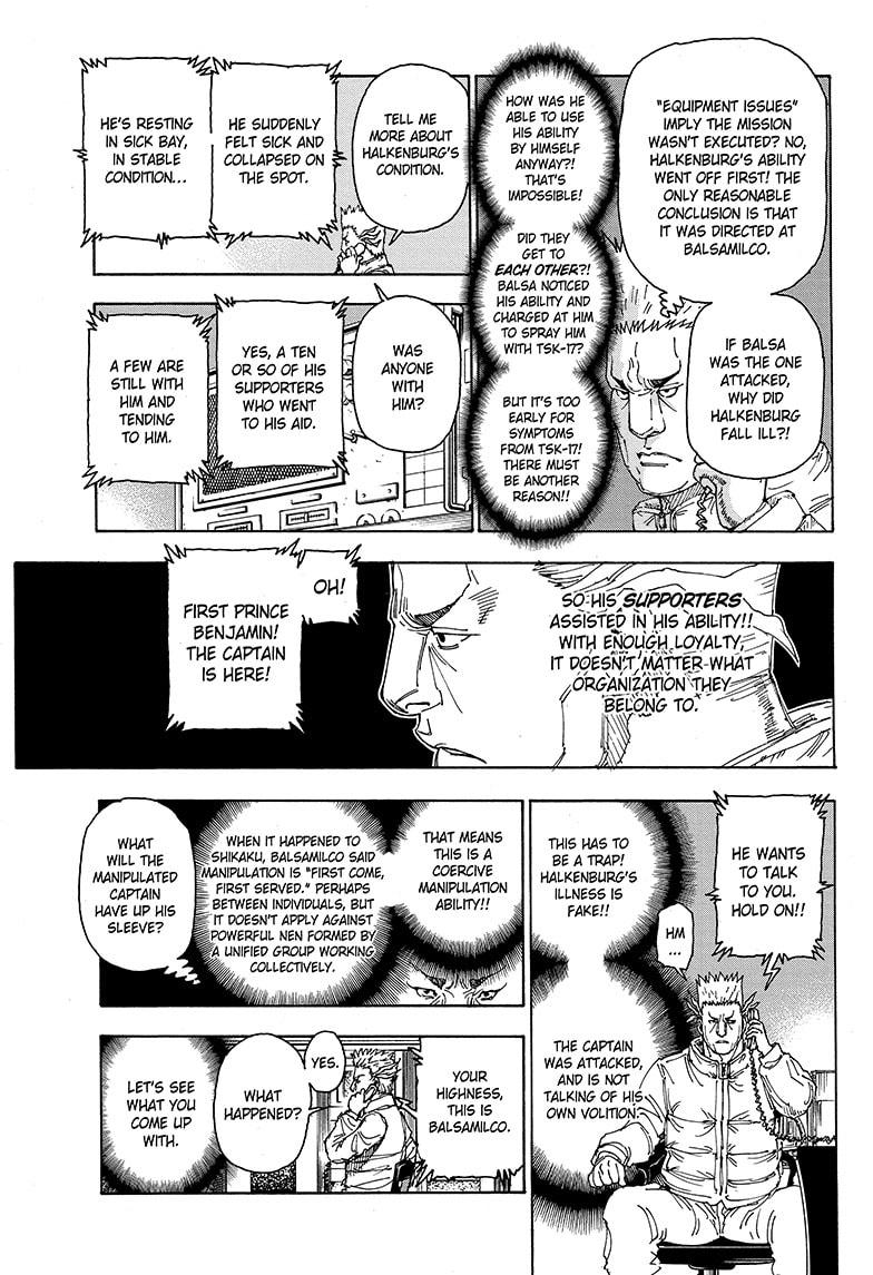 Hunter x Hunter Chapter 403 — page 7