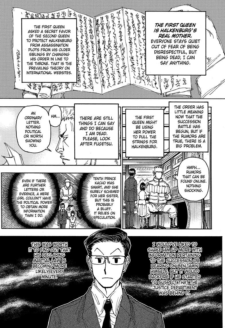 Hunter x Hunter Chapter 403 — page 11