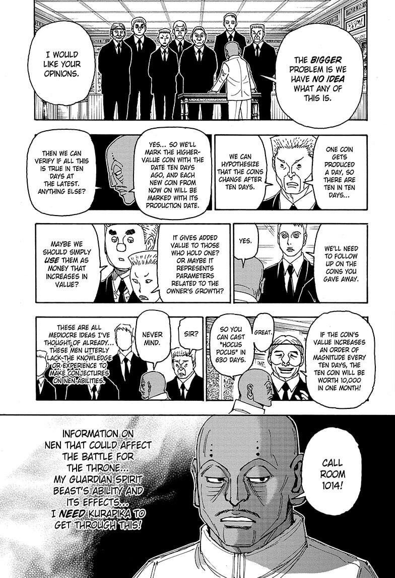 Hunter x Hunter Chapter 403 — page 15