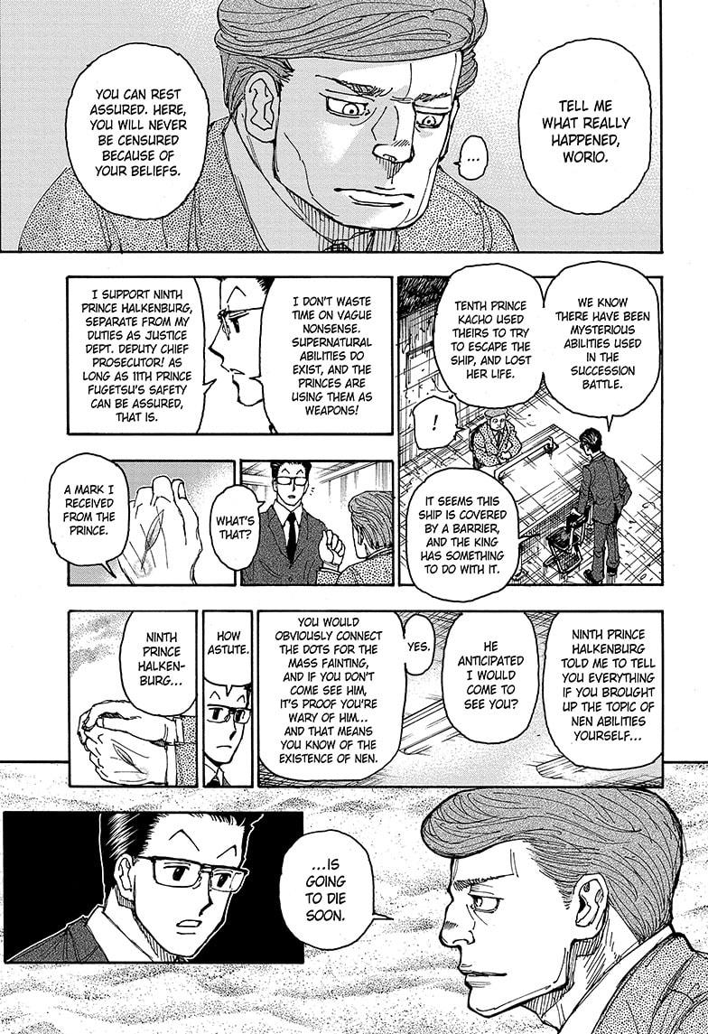 Hunter x Hunter Chapter 403 — page 17