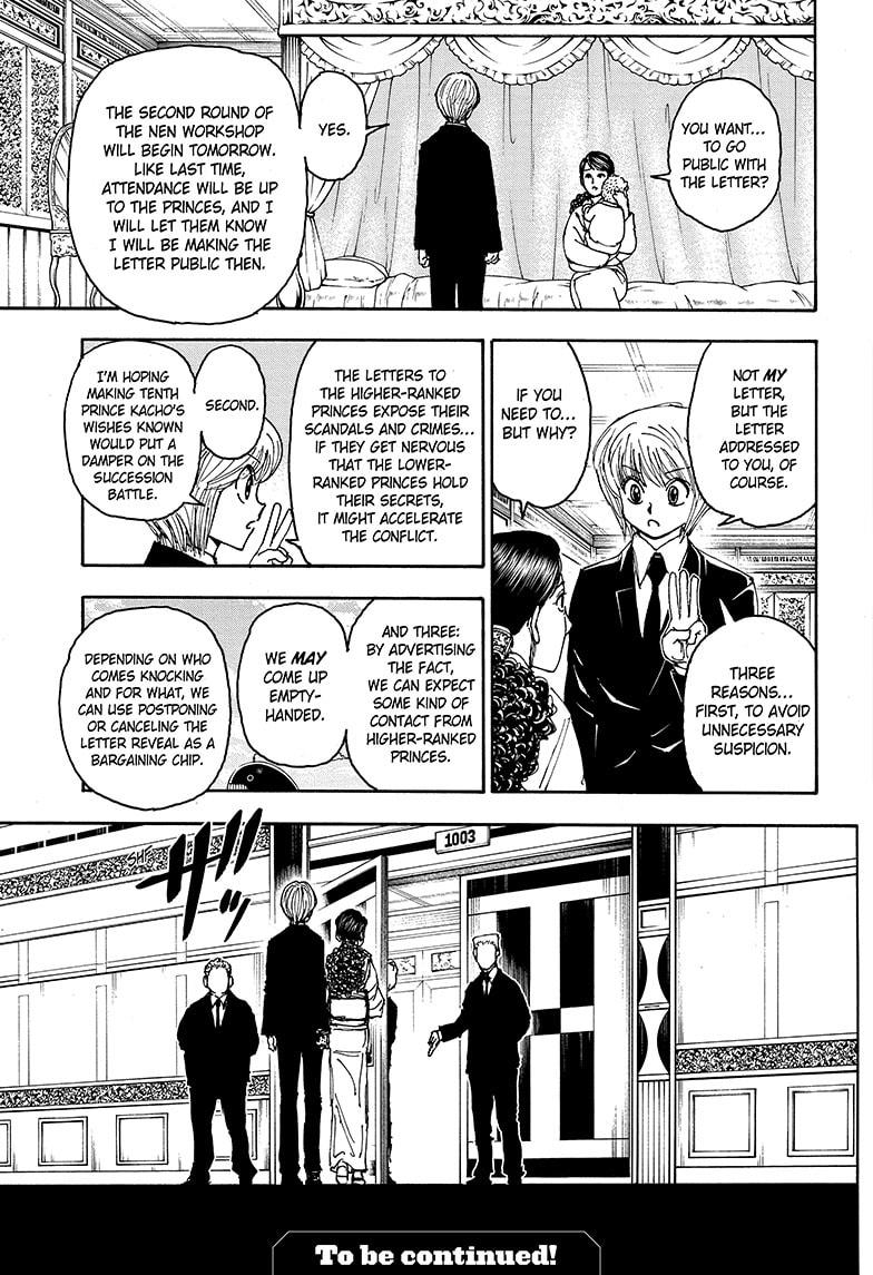 Hunter x Hunter Chapter 403 — page 19