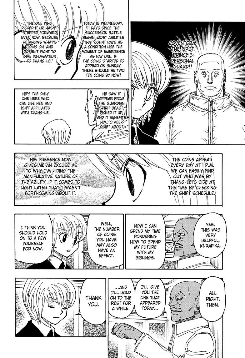 Hunter x Hunter Chapter 404 — page 4