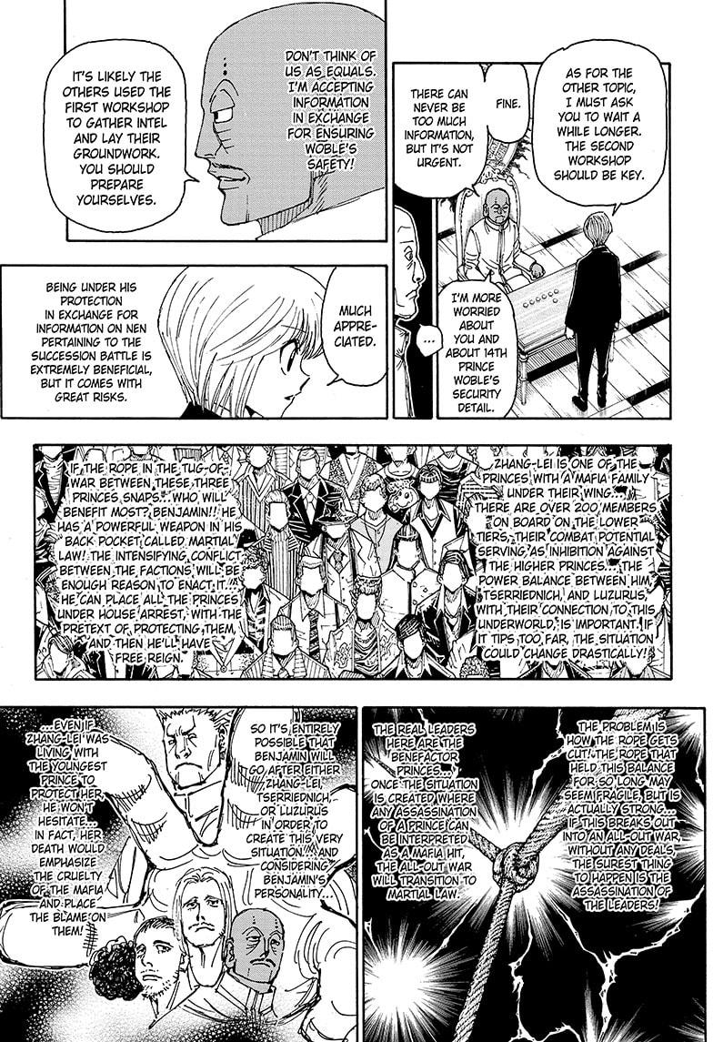 Hunter x Hunter Chapter 404 — page 5