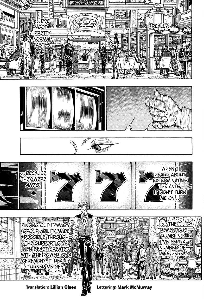 Hunter x Hunter Chapter 405 — page 3