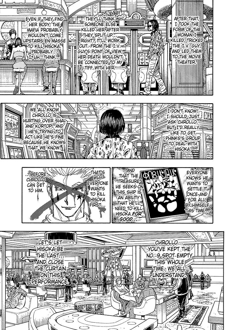 Hunter x Hunter Chapter 405 — page 9