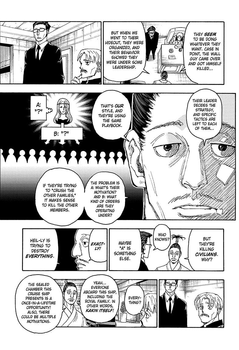 Hunter x Hunter Chapter 405 — page 13