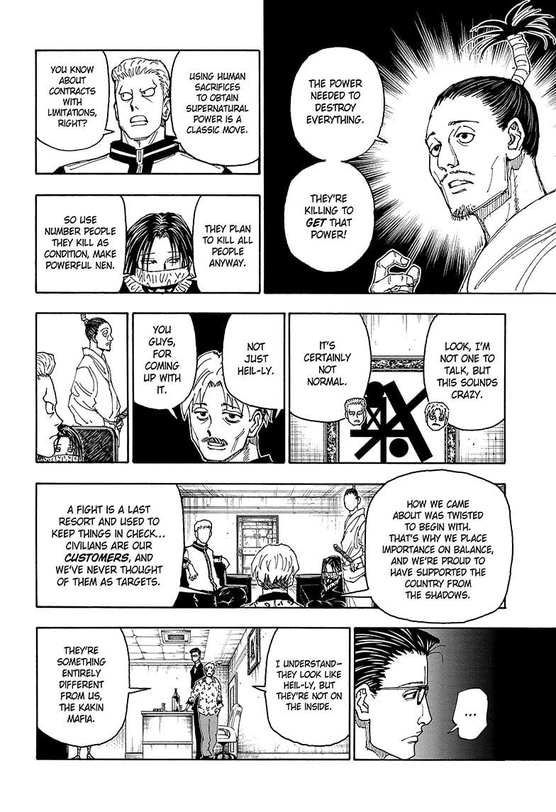 Hunter x Hunter Chapter 405 — page 14