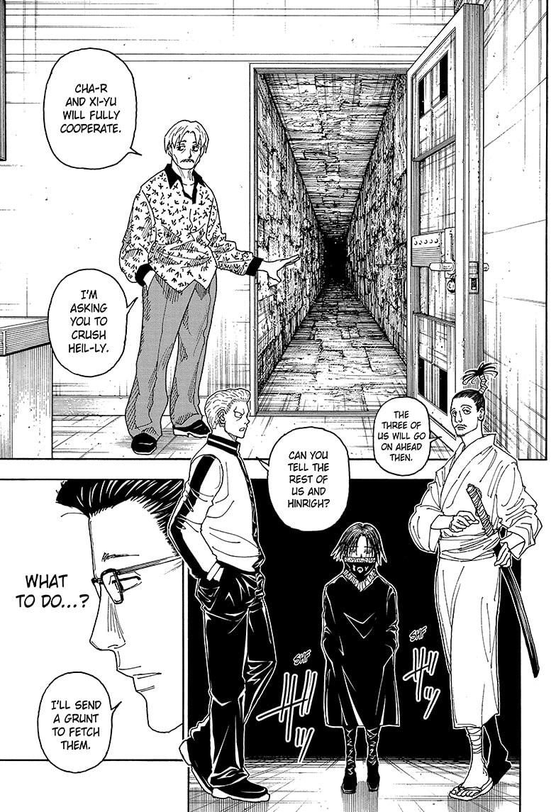 Hunter x Hunter Chapter 405 — page 15