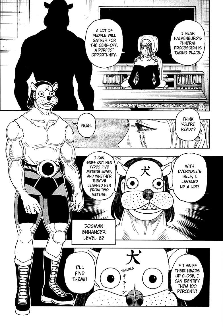 Hunter x Hunter Chapter 405 — page 17