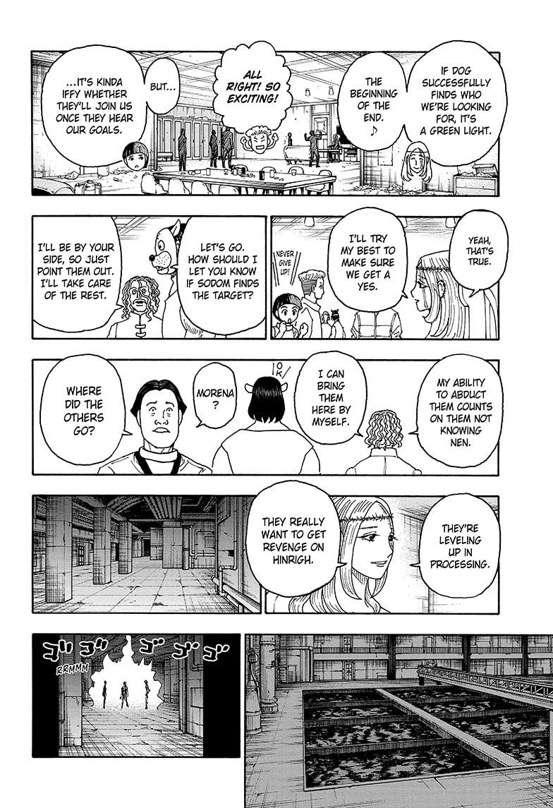 Hunter x Hunter Chapter 405 — page 18