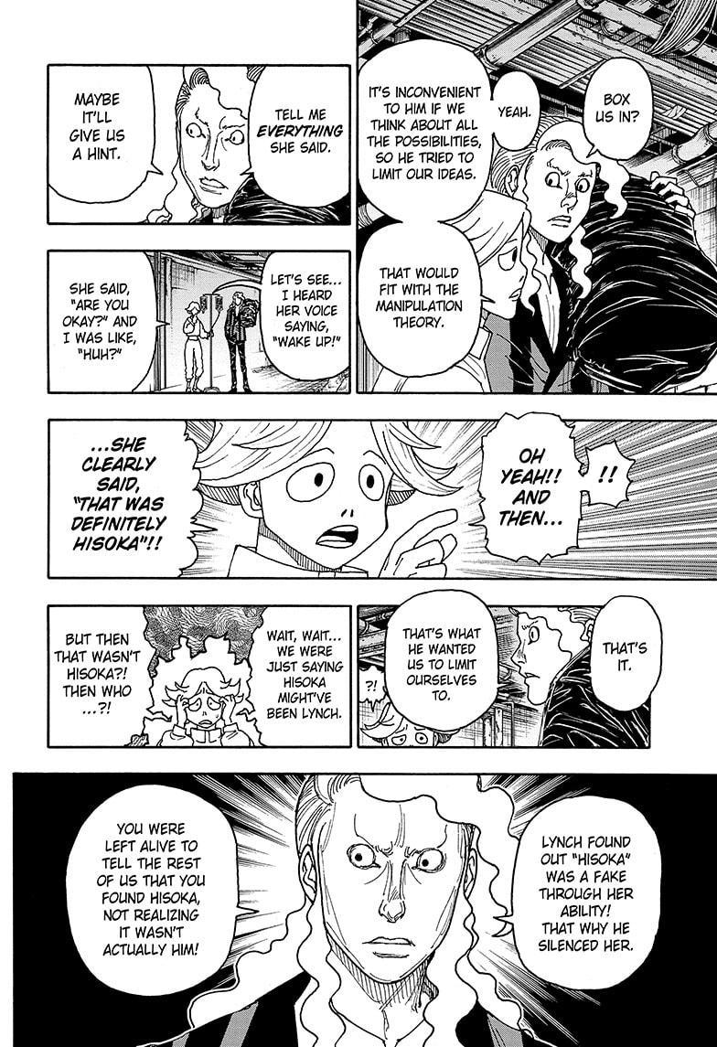 Hunter x Hunter Chapter 406 — page 9
