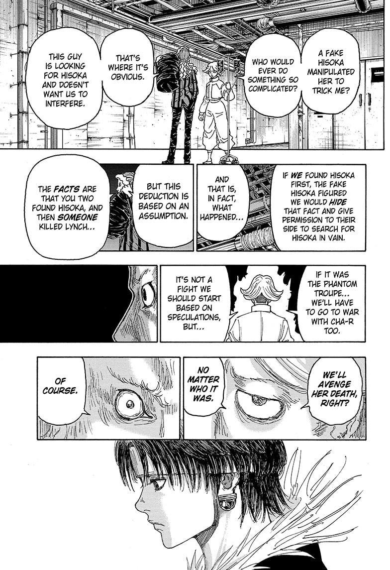Hunter x Hunter Chapter 406 — page 10