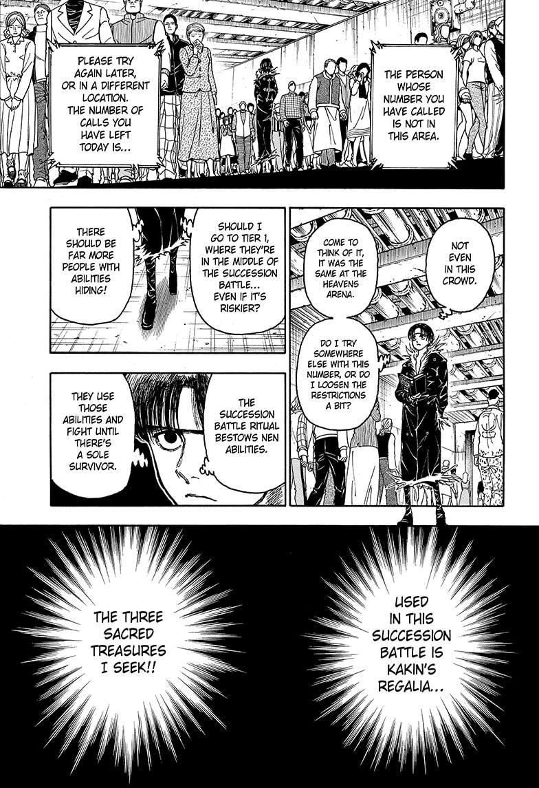 Hunter x Hunter Chapter 406 — page 12